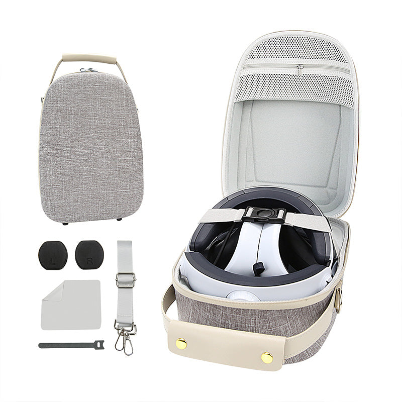 Grey Carrying Case Compatible With PlayStation VR2 Grey Carrying Case Compatible With PlayStation VR2